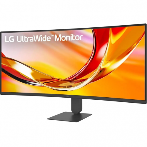 Монитор 34'' LG 34U640B-B/ LG 34U640B-B 34'' Curved 1800R, 3440x1440, VA, 178x178, 300nit, 144Hz, 5ms, 2HDMI/DP, 1USB-C, 2USB-A, LT, ExtPWR, 100x100VESA, Черный, 1y