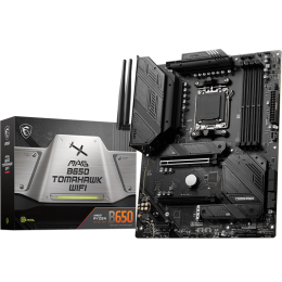 Материнская плата/ MB MSI AMD B650 sAM5, 4xDDR5(256GB), HDMI 2.1/DP, 2xPCIe 4.0x16, 1xPCIe 3.0, 1xLAN (2.5GbE), Wi-Fi, BT, 6xSATA 6Gb/s, 3xM.2, 1xUSB-C, 7xUSB 3.2, 2xUSB 2.0, ATX