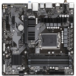 Материнская плата/ MB GIGABYTE INTEL B760 s1700, 4xDDR4(128GB), HDMI 2.0/2xDP, 1xPCIe 4.0x16, 2xPCIe 3.0, 1xLAN (2.5GbE), Wi-Fi, BT, 4xSATA 6Gb/s, 2xM.2, 1xUSB-C, 3xUSB 3.2, 2xUSB 2.0, mATX