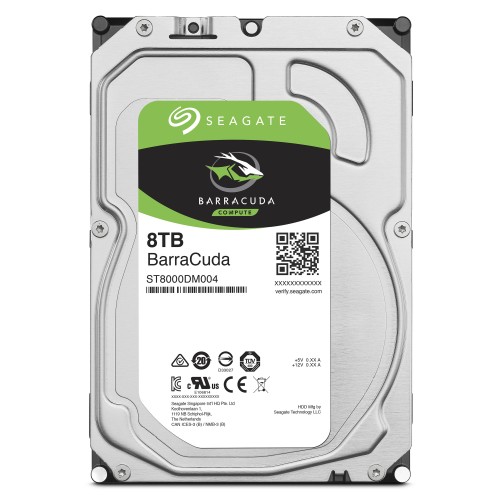 Жесткий диск/ HDD Seagate Barracuda 3.5"" 8TB 256MB 5400RPM SATA 1 year warranty (replacement WD80EAZZ) Seagate
