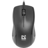 Defender Проводная оптическая мышь Optimum MB-160 черный,3 кнопки,1000 dpi Defender