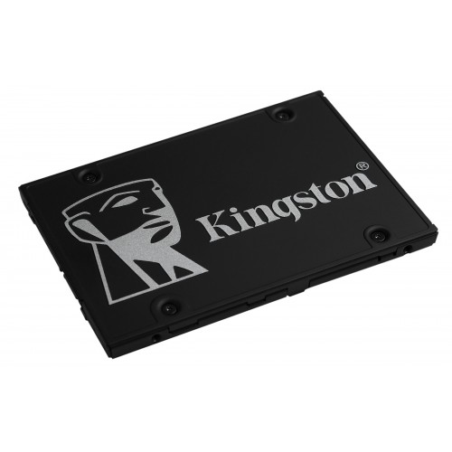 Твердотельный накопитель/ Kingston SSD KC600, 1024GB, 2.5" 7mm, SATA3, 3D TLC, R/W 550/520MB/s, IOPs 90 000/80 000, DRAM buffer 1024MB, TBW 600, DWPD 0.32 (12 мес) Kingston