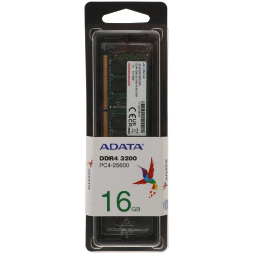 Память DDR4 16GB 3200MHz A-Data AD4S320016G22-SGN RTL - Высокопроизводительная SO-DIMM для ноутбуков