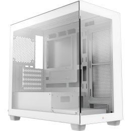 Корпус ПК без блока питания/ Case Ocypus Gamma C52 WH, Mini-Tower, TG, no fans, 1xUSB-A 3.0 + 2xUSB 2.0, mATX, mITX White