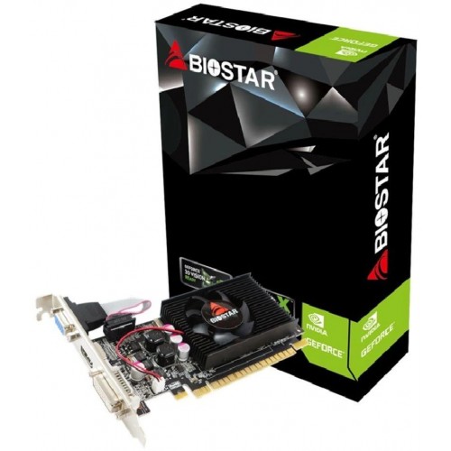 Купить видеокарту Biostar PCI-E G210 1GB DDR3 Low Profile - NVIDIA GeForce 210 для игр и графики
