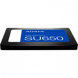 Твердотельный накопитель/ ADATA SSD Ultimate SU650, 2000GB, 2.5" 7mm, SATA3, 3D TLC,R/W 520/450MB/s, IOPs 40 000/65 000, TBW 1120, DWPD 1 (3 года)