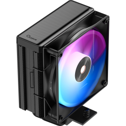 Кулер для процессора/ CPU Cooler Ocypus Delta A40 BK ARGB (220W, 4-pin PWM, 156.7mm, Al/Cu, 4x6mm, ARGB, 1x120mm, 73CFM, 29dBA, 2000RPM, S: 1851/1700/1200/115X, AM5/AM4, black)
