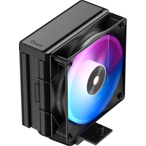 Кулер для процессора Ocypus Delta A40 BK ARGB - 220W, 4-pin PWM, черный, эффективное охлаждение для AM5/AM4 систем