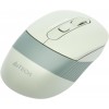 Мышь A4Tech Fstyler FB10C зеленый оптическая 2000dpi беспров. BT/Radio USB 4but (FB10C MATCHA GREEN)