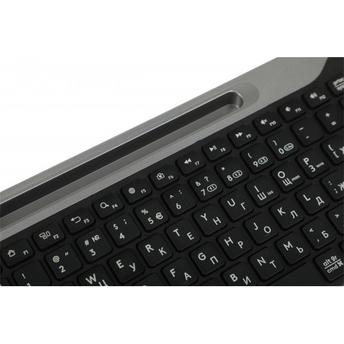 Клавиатура A4Tech FBK25: Беспроводная USB Slim Multimedia в Черном и Сером Цветах