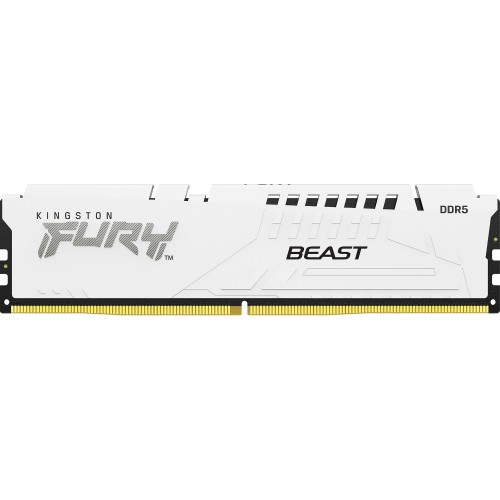 Память оперативная/ Kingston 32GB 5200MT/s DDR5 CL40 DIMM (Kit of 2) FURY Beast White XMP Kingston