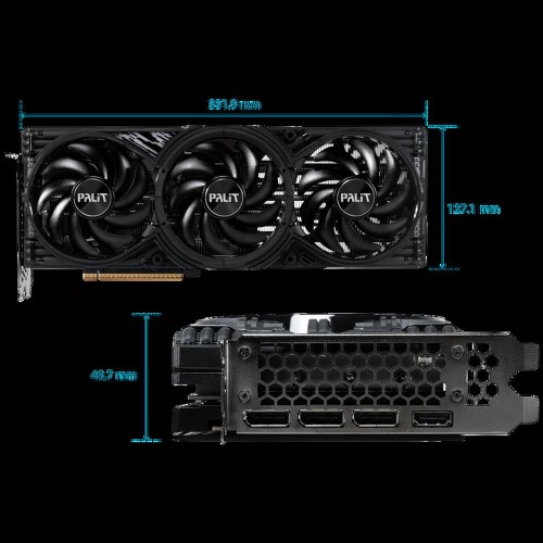 Купить видеокарту Palit GeForce RTX 5070 Ti GamingPro-S OC - мощное решение для геймеров