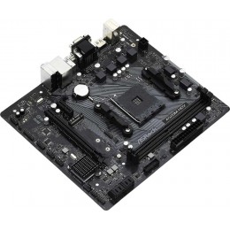 Материнская плата Asrock A520M-HDV Soc-AM4 AMD A520 2xDDR4 mATX AC`97 8ch(7.1) GbLAN RAID+VGA+DVI+HDMI