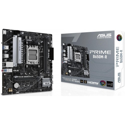 Купить материнскую плату Asus PRIME B650M-R Socket AM5 с поддержкой DDR5 и 2.5G Ethernet