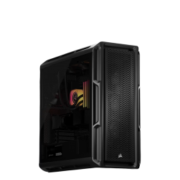 Корпус без блока питания/ Case Corsair 5000T, Midi-Tower, TG, no fan, 4xUSB-A 3.2, 1xUSB 3.2 Type-C, E-ATX, ATX, mATX, mITX Black