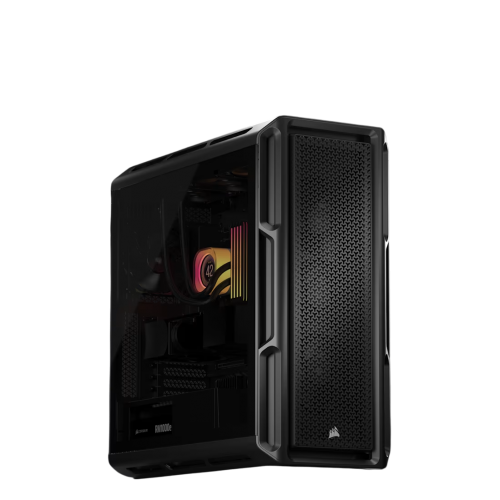 Купить корпус Corsair 5000T Midi-Tower без блока питания - E-ATX, ATX, mATX, mITX, черный, 4xUSB-A 3.2, 1xUSB 3.2 Type-C