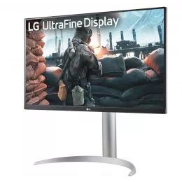 Монитор 27'' LG 27UP650K-W/ LG 27UP650K-W 27" IPS monitor, 3840x2160, 400cd/m2, 16:9, 5мс (GtG), HDMIx2, DP, Headphone Out, 60Hz, 178/178, внешний БП, VESA 100x100, HAS 110mm, white/silver/black