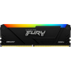 Память оперативная/ Kingston 16GB 3200MT/s DDR4 CL16 DIMM FURY Beast RGB Kingston