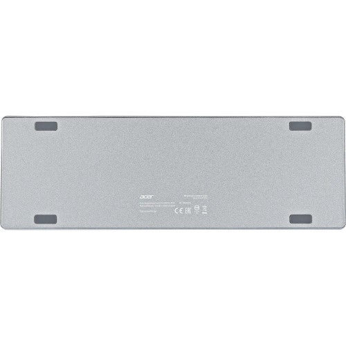 Клавиатура Acer OKW302 Механическая Серебристая USB Multimedia для Геймеров с LED Подсветкой для Ноутбуков (1.8м)