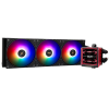 Водяное охлаждение для процессора/ Water Cooling System Thermalright Frozen Warframe 360 Ultra Black Argb (360mm, Black, ARGB/ Fans: 3x120mm, 70.84CFM, 22.1dBA, 2000RPM/ Pump height 60mm, 23dBA, 3000RPM, Rad thickness 27mm/ S: 1200, 1700, 1851, 2011, 2066