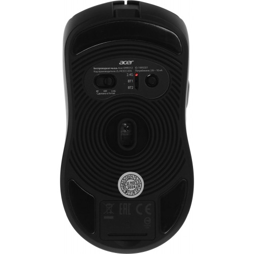 Купить беспроводную оптическую мышь Acer OMR312 черного цвета с DPI 3200 и 5 кнопками
