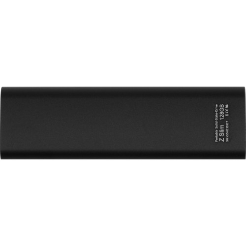 Накопитель SSD Netac USB-C 128Gb NT01ZSLIM-128G-32BK Z Slim 1.8" черный