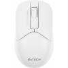 Мышь A4Tech Fstyler FB12 белая оптическая беспроводная 1200dpi с Bluetooth и USB - идеальный выбор для комфортной работы