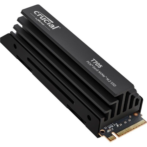 Твердотельный накопитель Crucial T705 1TB PCIe Gen5 NVMe M.2 SSD with heatsink CT1000T705SSD5