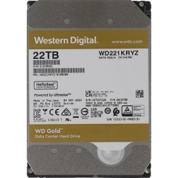 Жесткий диск WD SATA-III 22TB WD221KRYZ Server Gold 512E (7200rpm) 512Mb 3.5"