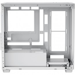 Корпус ПК без блока питания/ Case Ocypus Gamma C52 WH, Mini-Tower, TG, no fans, 1xUSB-A 3.0 + 2xUSB 2.0, mATX, mITX White