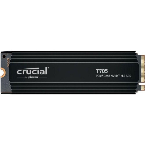 Твердотельный накопитель Crucial T705 1TB PCIe Gen5 NVMe M.2 SSD with heatsink CT1000T705SSD5