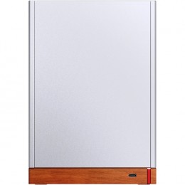 Корпус без блока питания/ Case JONSBO T9, Micro-Tower, no fan, 1xUSB-C 3.2, SFX PSU Support, mITX Silver