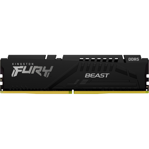 Память оперативная/ Kingston 16GB 5600MT/s DDR5 CL40 DIMM FURY Beast Black XMP Kingston