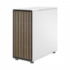 Корпус ПК Fractal Design North XL TG Dark Tint - Стильный Full-Tower с 3 вентиляторами и USB-C в Chalk White