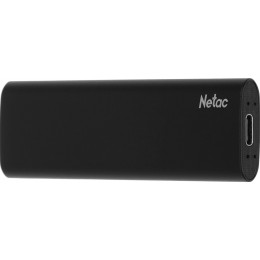 Накопитель SSD Netac USB-C 128Gb NT01ZSLIM-128G-32BK Z Slim 1.8" черный