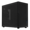 Корпус без блока питания/ Case HSPD M210, Mesh Mid Tower, Black, 0.7 SPCC, 1x90mm mATX, mITX 140/280/150mm 1x2.5", 1x3.5", 4xPCI 1xUSB-A 3.0 302x168x350mm