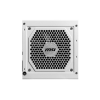 Блок питания ПК/ Power Supply MSI MAG A850GL PCIE5 WHITE, 850W 80+ Gold (ATX, 3.1, PCIe 5.1, Full modular, 1x24(20+4)pin, 2xCPU 8(4+4)pin, 4xPCIe*2 8(6+2)pin, 1x12VHPWR, 8xSATA3, 4xMOLEX4pin, Active, 120x120mm, 140x150x86mm, APFC, white) MSI
