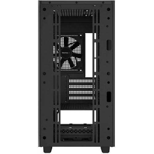 Корпус Deepcool CH370 черный mATX 7x120mm 4x140mm 2xUSB3.0 audio bott PSU [CH370 BLACK]