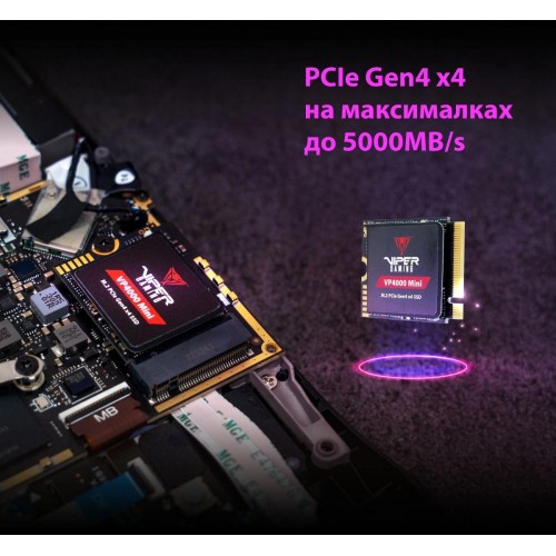 Купить SSD Patriot PCIe 4.0 x4 2TB VP4000 Mini M.2 2230 — Высокоскоростной Накопитель для Вашего ПК
