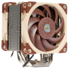 Кулер для процессора/ CPU Cooler Noctua NH-U12A (169W, 4-pin PWM, 158mm, Al/Cu, 7x6mm, 2x120x120x25mm, 60CFM, 22.6dBA, 2000RPM, S: 1851/1700/1200/115X, AM5/AM4, Beige/Brown)