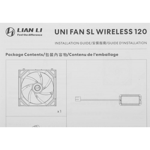 Купить вентилятор Lian-Li Uni Fan SL Wireless 120 ARGB белый 120х124.5x28 мм с низким уровнем шума 28.5 дБ