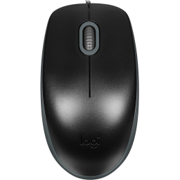 Мышь/ Logitech Mouse M110 SILENT BLACK USB