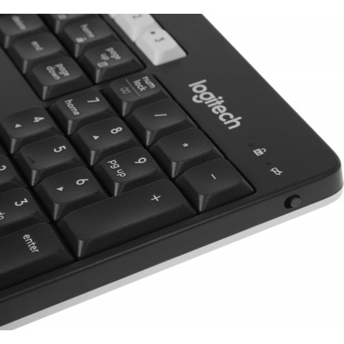 Клавиатура и мышь Logitech MK850: беспроводной комплект черного цвета для мультимедиа (920-008486)