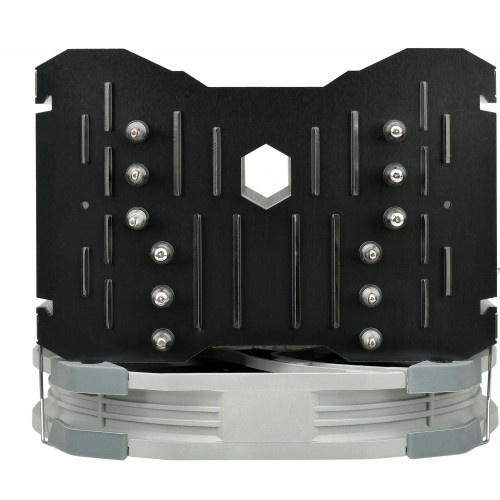 Кулер Thermalright Macho-Maxx Soc-AM5/AM4/1151/1200/2066/1700 черный 4-pin 25.6dB Al 635gr Ret [MACHO-MAXX]