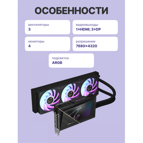 Видеокарта GV-N5080AORUSX W-16GD: Высокопроизводительное решение для геймеров и профессионалов