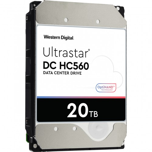 Жесткий диск/ HDD WD SATA 20Tb Ultrastar DC HC560 0F38785 7200 6Gb/s 512Mb 1 year warranty
