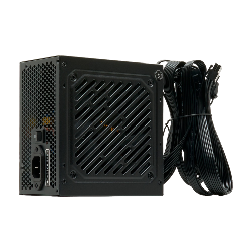 Блок питания/ Power Supply HSPD, 550W 80+ White (ATX, 2.31, Non-modular, 1x24(20+4)pin 500mm, 1xCPU 8(4+4)pin 550mm, 1xPCIe 8(6+2)pin 500mm, 1xSATA*3 400+150+150mm, 1xSATA*2 400+150mm, 1xMOLEX*2 400+150mm , Active, 120x120mm, 150x140x86mm, APFC, OVP, OPP,