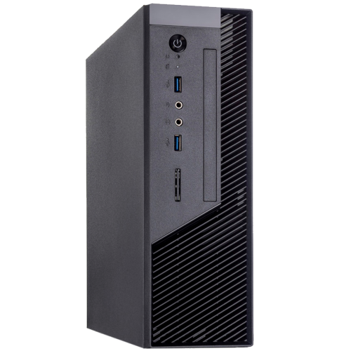 Корпус с блоком питания 250Вт./ Case Foxline mITX 250W TFX, 2xUSB3.0, Black/Black Trim, powercord Foxline