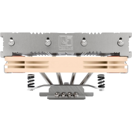 Кулер для процессора/ CPU Cooler Noctua NH-L12S (88W, 4-pin PWM, 70mm, Al/Cu, 4x6mm, 1x120x120x15mm, 55.44CFM, 23.9dBA, 1850RPM, S: 1851/1700/1200/115X, AM5/AM4, Beige/Brown)