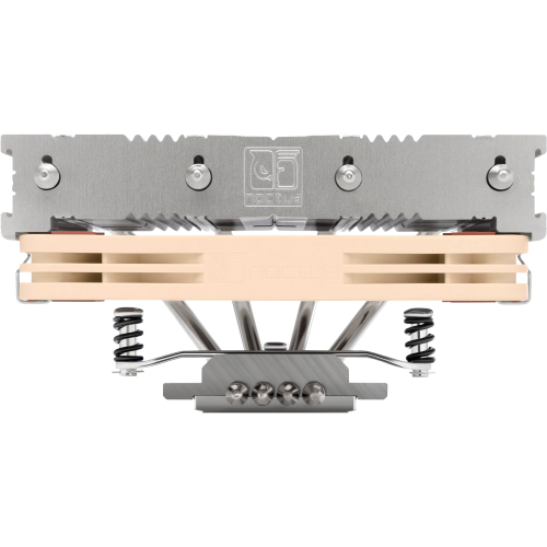 Кулер для процессора/ CPU Cooler Noctua NH-L12S (88W, 4-pin PWM, 70mm, Al/Cu, 4x6mm, 1x120x120x15mm, 55.44CFM, 23.9dBA, 1850RPM, S: 1851/1700/1200/115X, AM5/AM4, Beige/Brown)